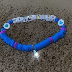 Taylor Swift Homemade Midnights Bracelet. Stretchy and it fits everybody!